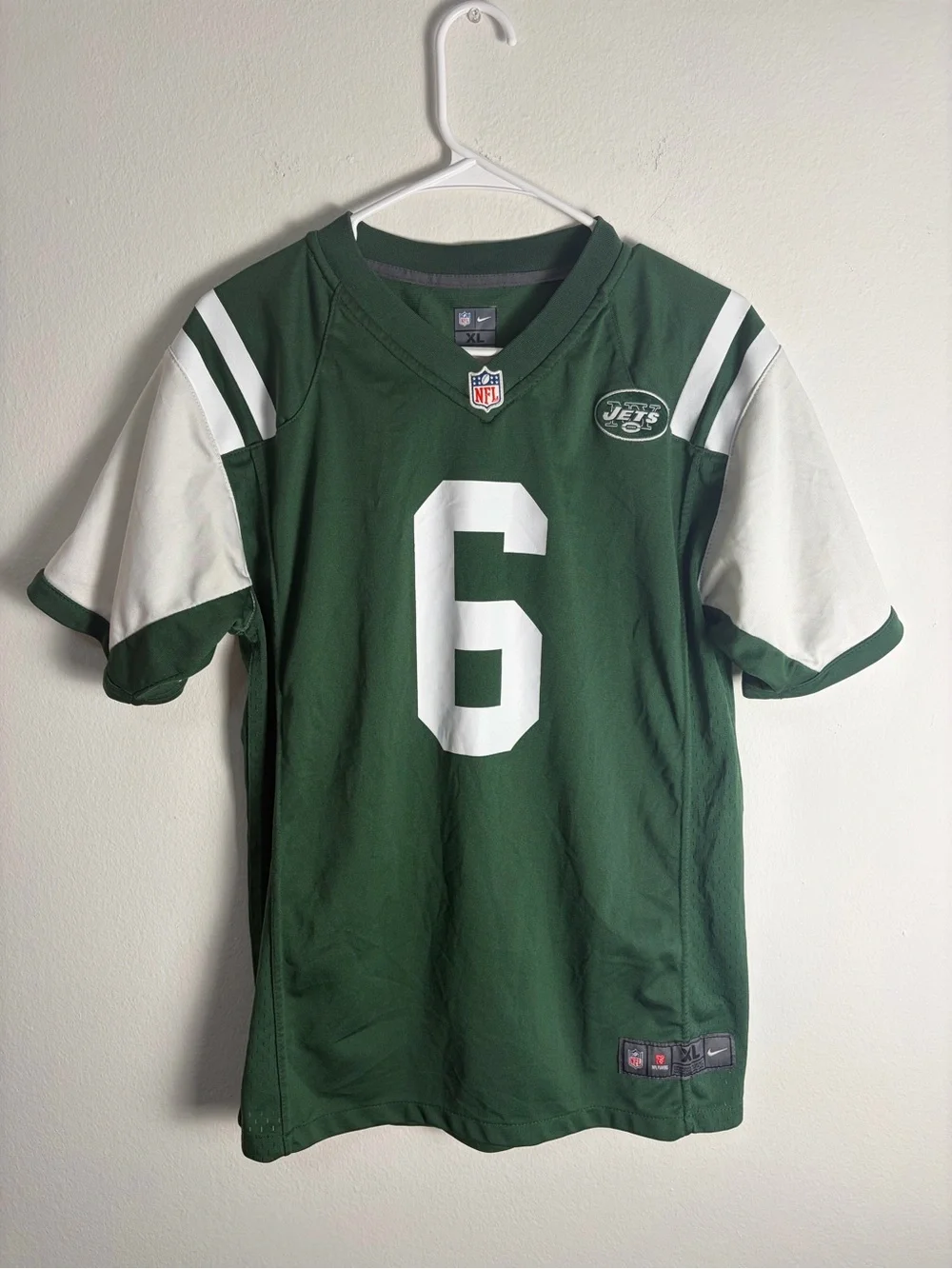 Nike NFL On Field Jets Sanchez #6 Jersey – Youth XL (18/20)
